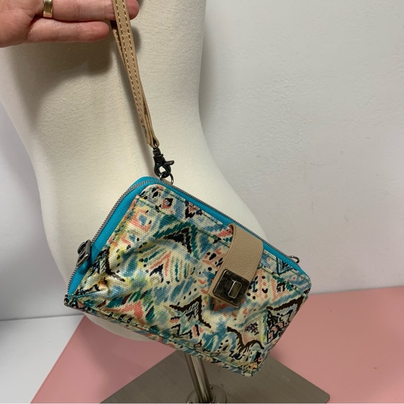 Sakroots Artist Circle Large Smartphone Crossbody and Wristlet - Picture 7 of 11